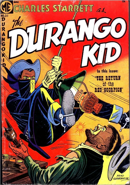 The Durango Kid Number 31 Western Comic Book