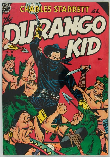 The Durango Kid Number 8 Western Comic Book