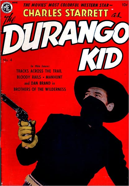 DURANGO KID Number 4 Western Comic Book