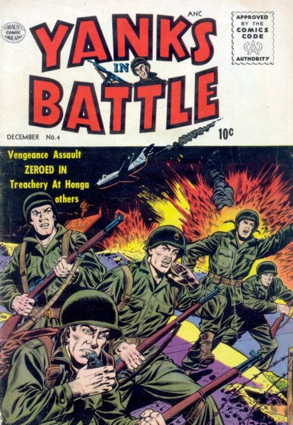 Yanks in Battle No. 4 Comic Book