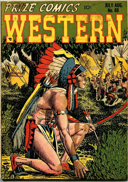 Prize Comics Western Number 88 Western Comic Book