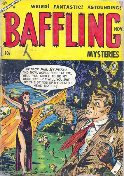 Baffling Mysteries Number 18 Horror Comic Book