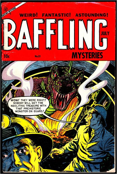 Baffling Mysteries Number 21 Horror Comic Book