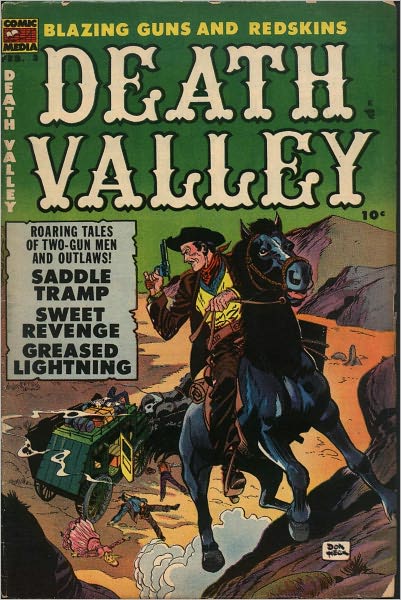 Death Valley Number 3 Western Comic Book