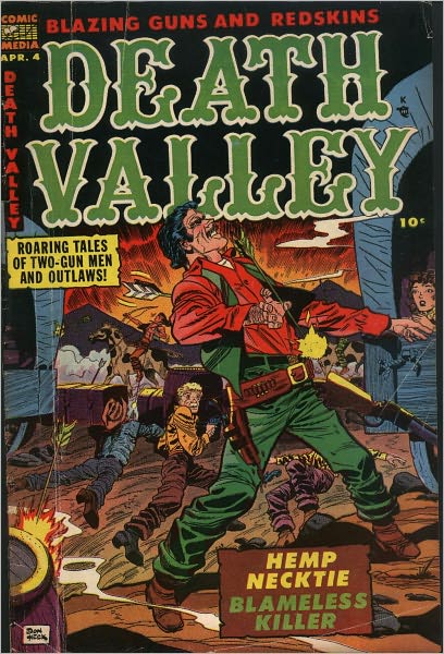 Death Valley Number 4 Western Comic Book