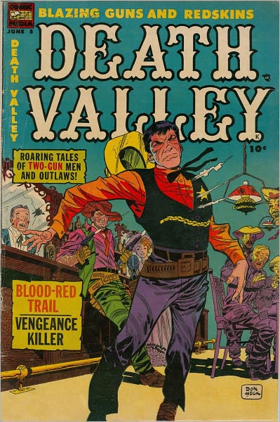 Death Valley Number 5 Western Comic Book