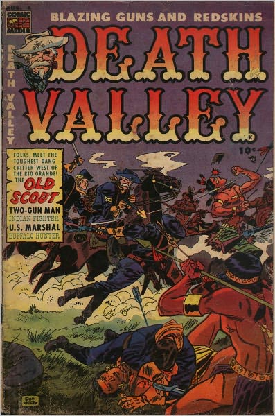 Death Valley Number 6 Western Comic Book