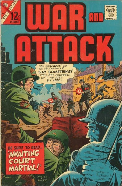 War and Attack Number 56 War Comic Book