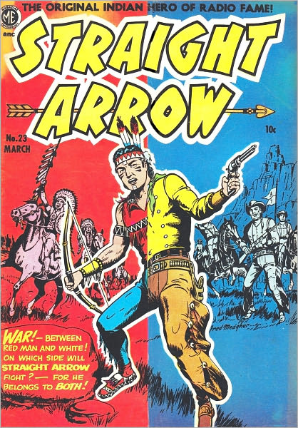 Straight Arrow Number 23 Western Comic Book