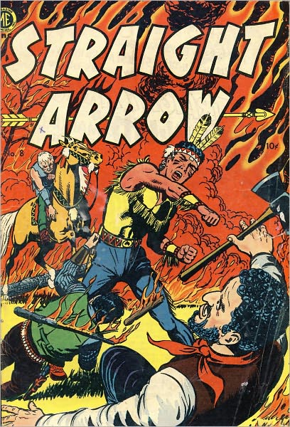 Straight Arrow Number 8 Western Comic Book