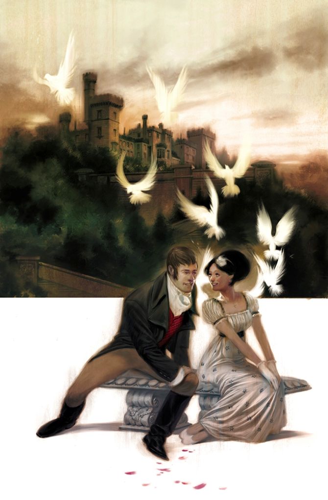 Horror Comics: 99 Cent Northanger Abbey ( poem, poems, poet, poetry, William Shakespeare, literature, Edgar Allan poem, plays, works )
