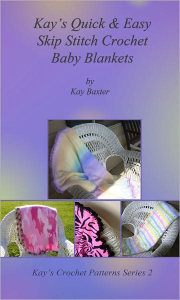 Quick & Easy Skip Stitch Crochet Baby Blankets
