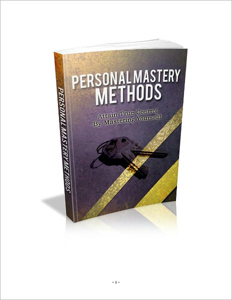 Personal Mastery Methods