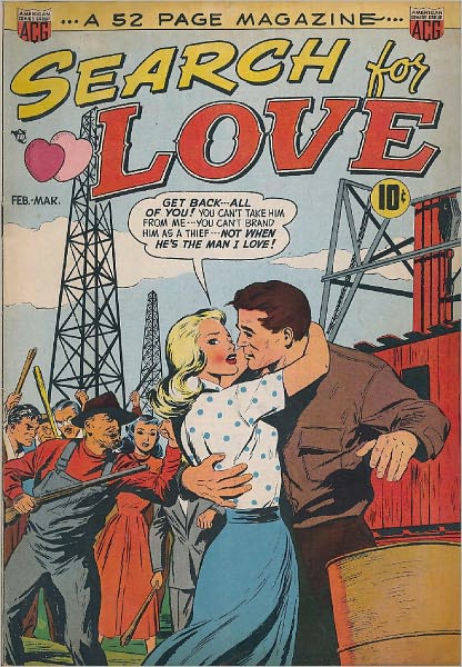 Search For Love Number 1 Love Comic Book