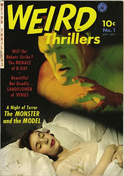 Weird Thrillers Number 1 Horror Comic Book