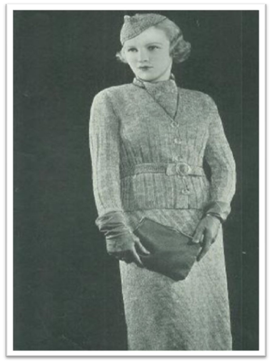 PATTERN #2735 BIANCA VINTAGE KNITTING