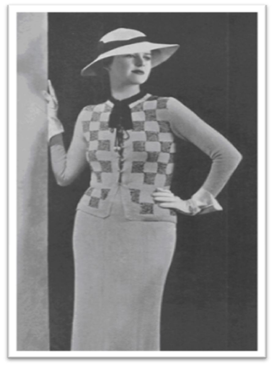 PATTERN #2740 ANIAKA VINTAGE KNITTING