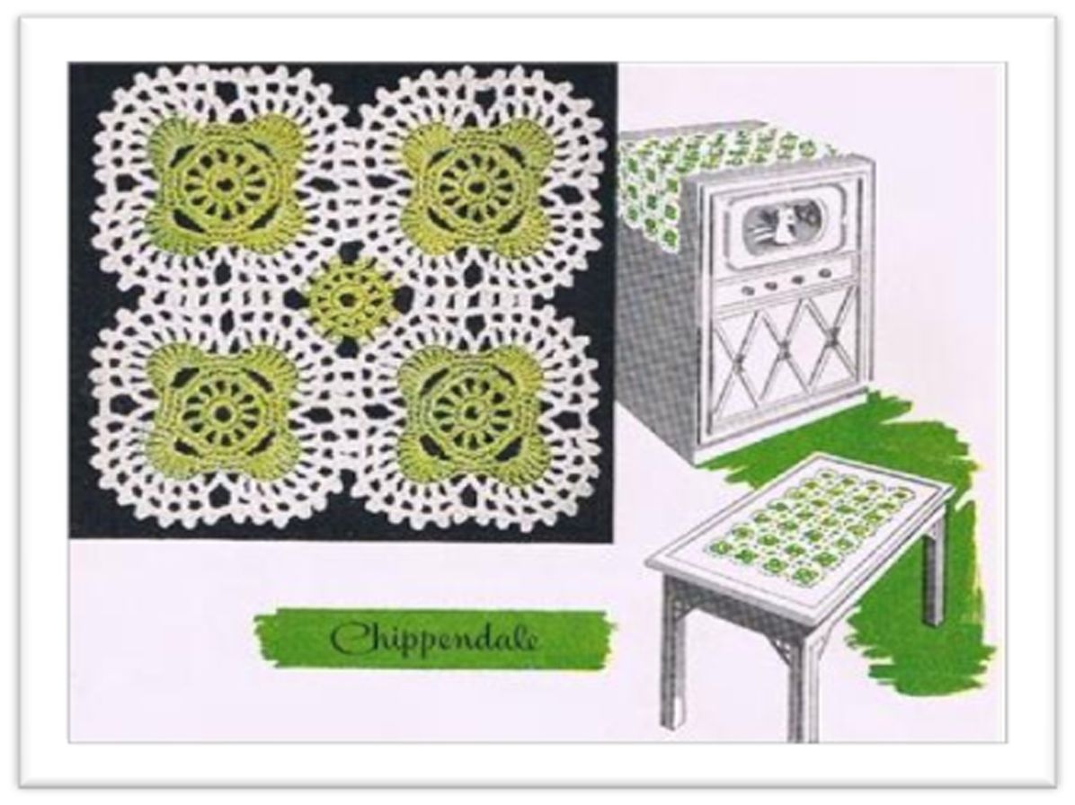 PATTERN #2743 MOTIF VINTAGE CROCHET