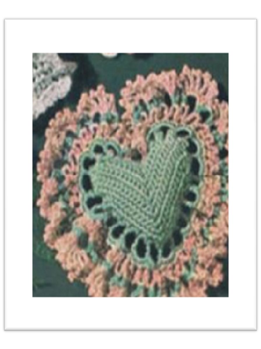 PATTERN #2744 ALL MY HEART VINTAGE CROCHET