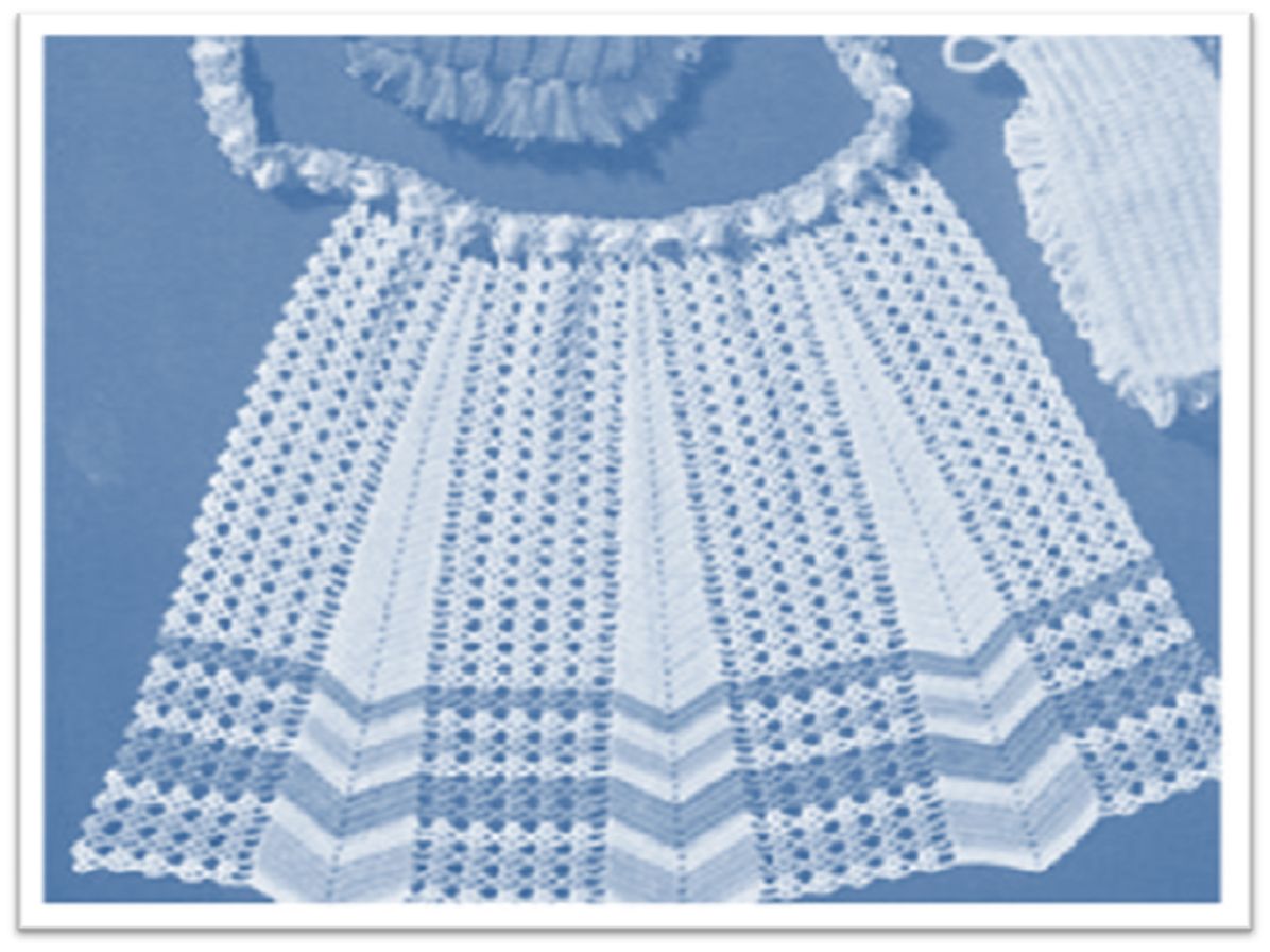 PATTERN #2750 GRANDMA'S APRON VINTAGE CROCHET