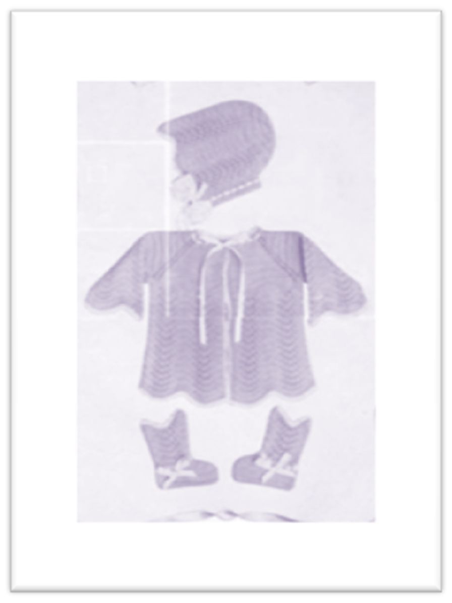 PATTERN #2755 BABY JOE VINTAGE KNITTING