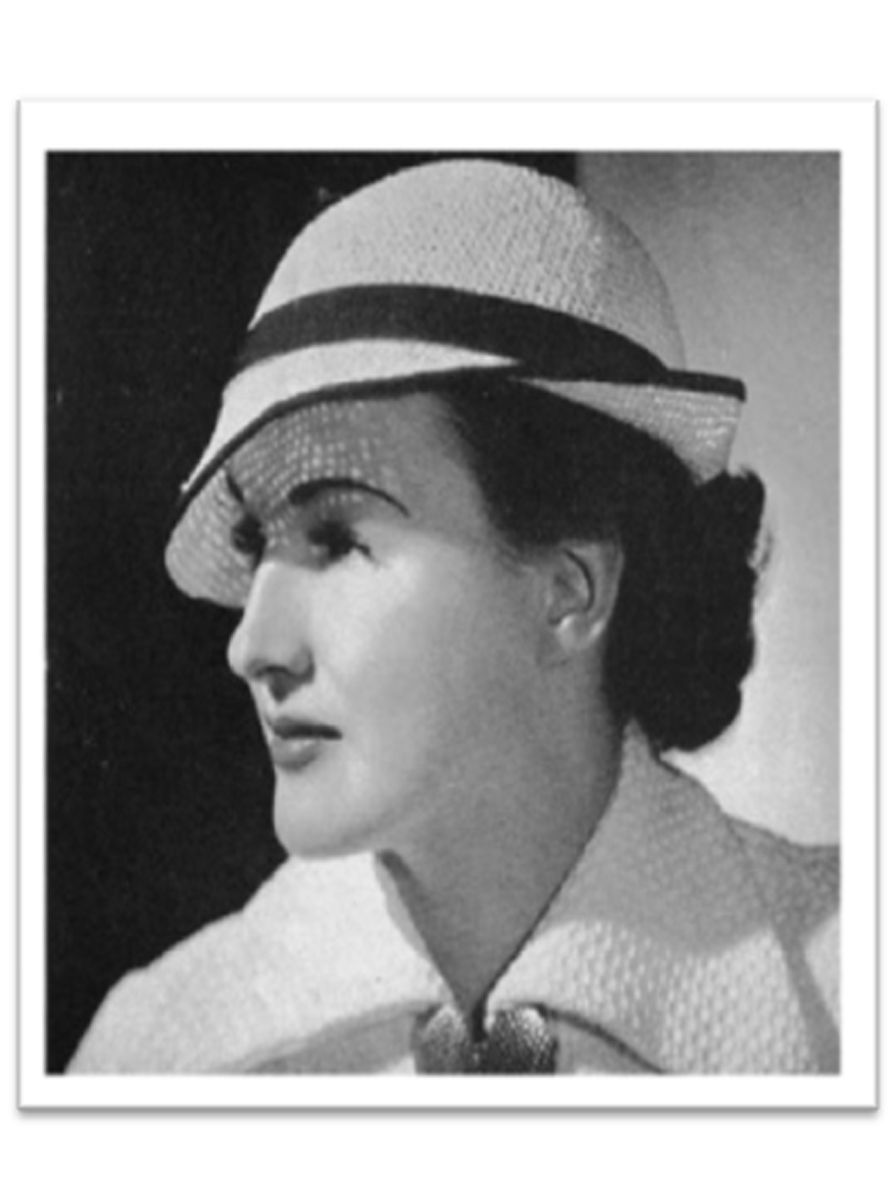 PATTERN #2762 JACKIE VINTAGE CROCHET