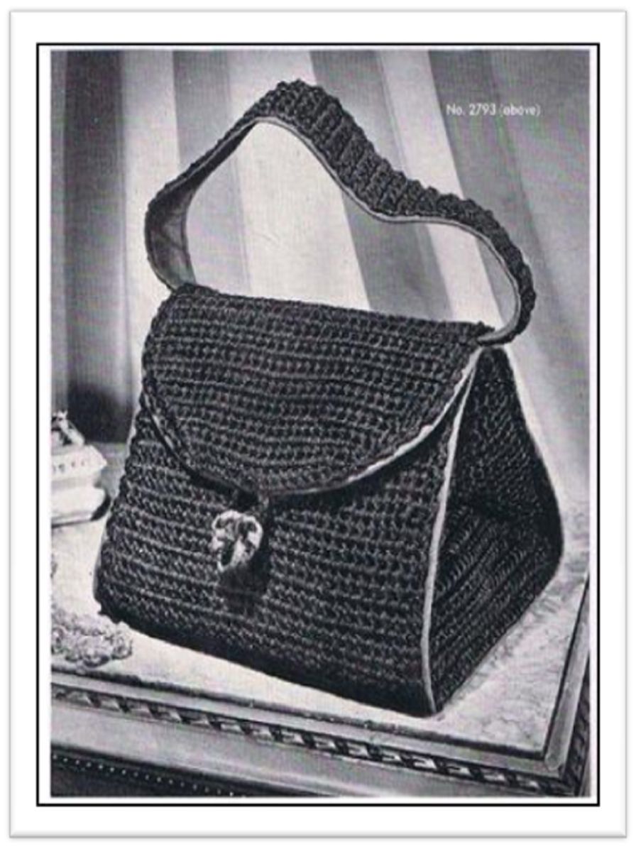 PATTERN #2784 POLLY VINTAGE CROCHET