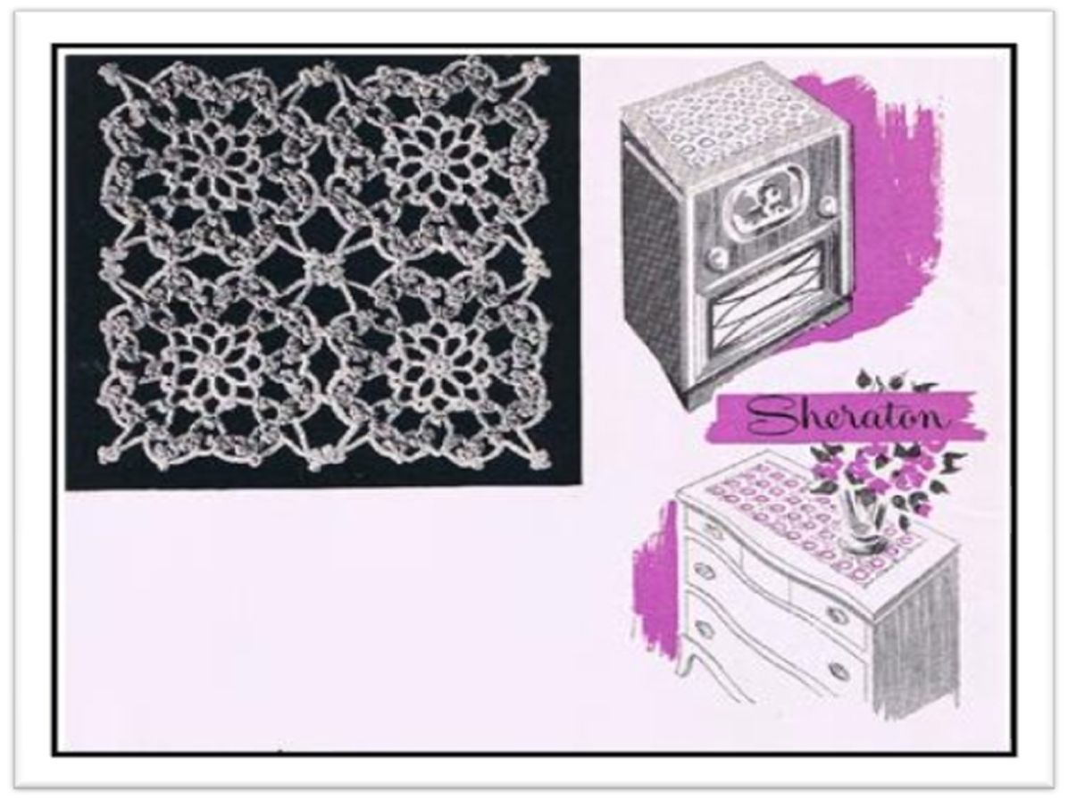 PATTERN #2798 SHERATON MOTIF VINTAGE CROCHET
