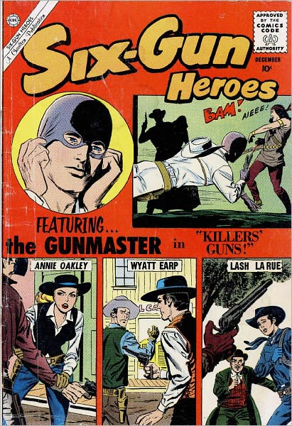 Six Gun Heroes Number 60 Western Comic Book