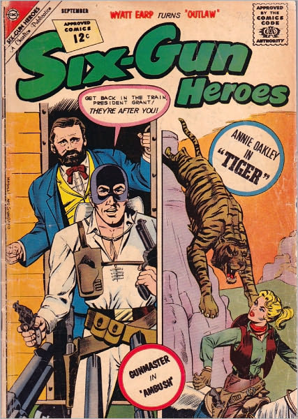 Six Gun Heroes Number 70 Western Comic Book