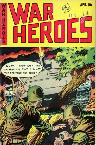 War Heroes Number 8 War Comic Book