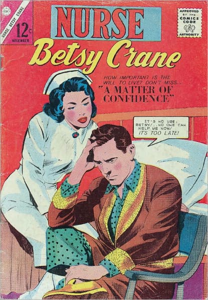 Nurse Betsy Crane Number 25 Medical Comic Book