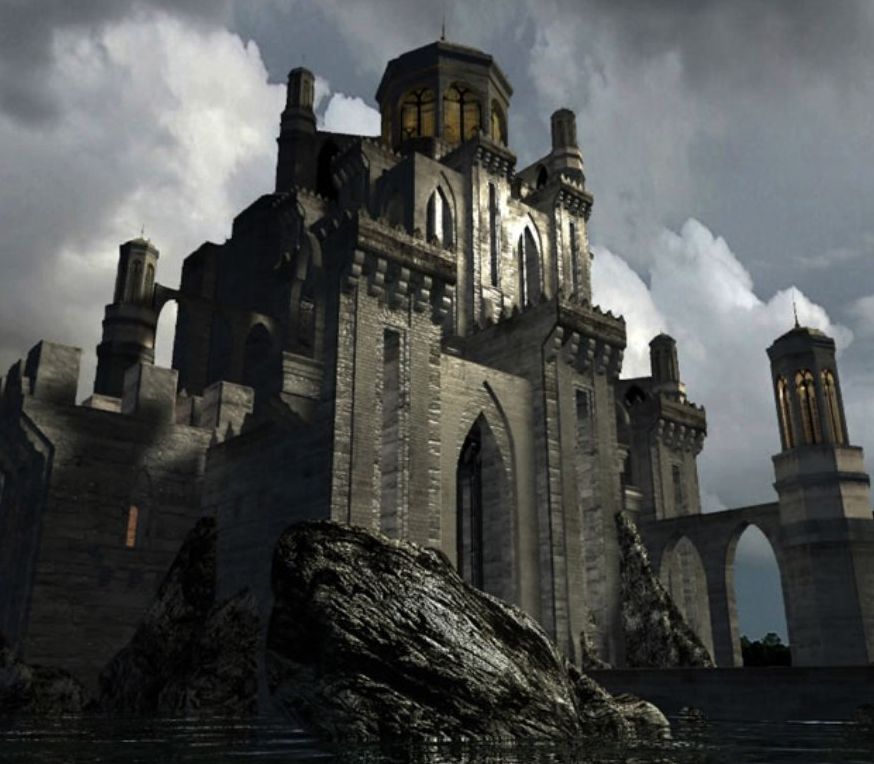 99 Cent The Castle of Otranto ( castle, fortress, tower, fastness, citadel, bastion )