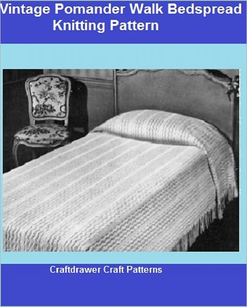 Knit a Pomander Walk Bedspread - Knitting a Vintage Bedspread