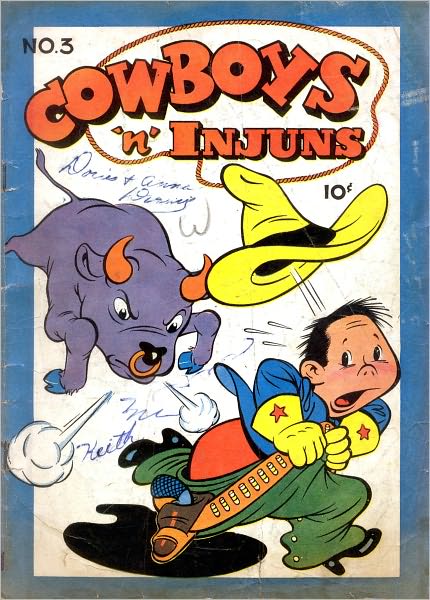 Cowboys n Injuns Comics Number 3 Childrens Comic Book