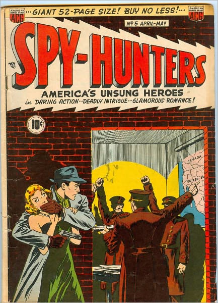 Spy Hunters Number 5 War Comic Book