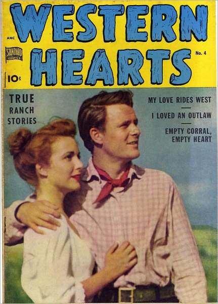Western Hearts Number 4 Love Comic Book