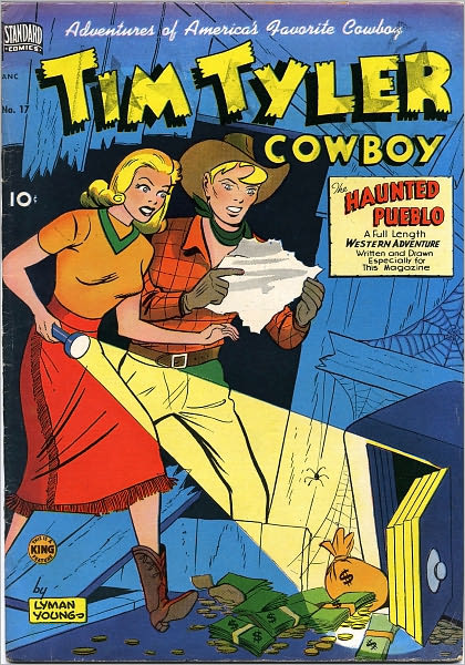 Tim Tyler Cowboy Number 17 Western Comic Book