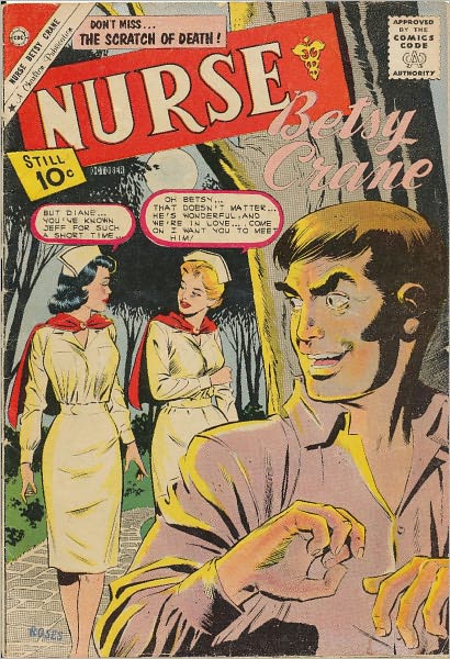 Nurse Betsy Crane Number 13 Medical Comic Book