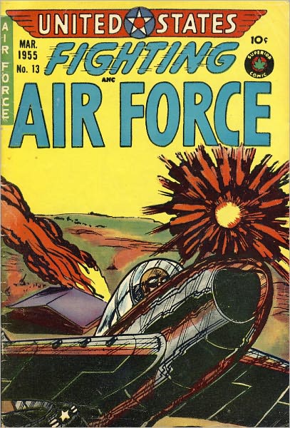 US Fighting Air Force Number 13 War Comic Book