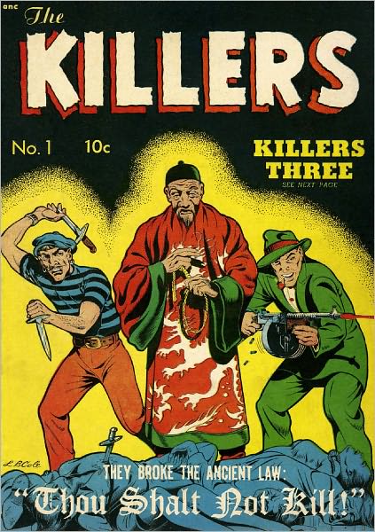 The Killers Number 1 Crime Comic Book