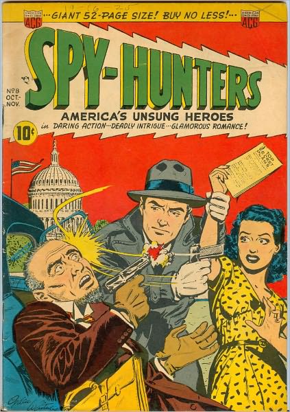 Spy Hunters Number 8 War Comic Book