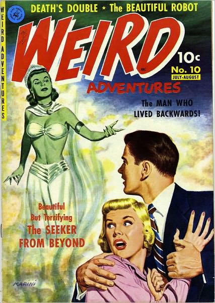 Weird Adventures Number 10 Horror Comic Book