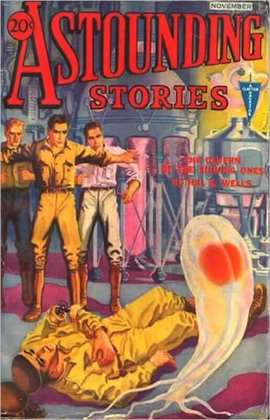 Two Thousand Miles Below: A Science Fiction, Post-1930 Classic By Charles Willard Diffin! AAA+++