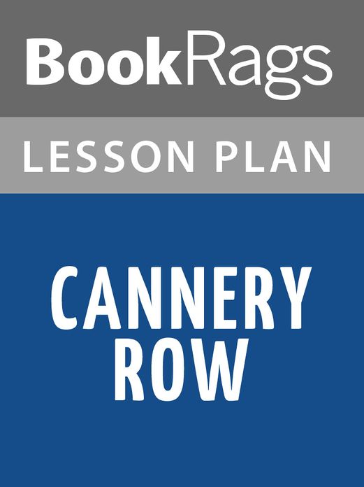 Cannery Row Lesson Plans