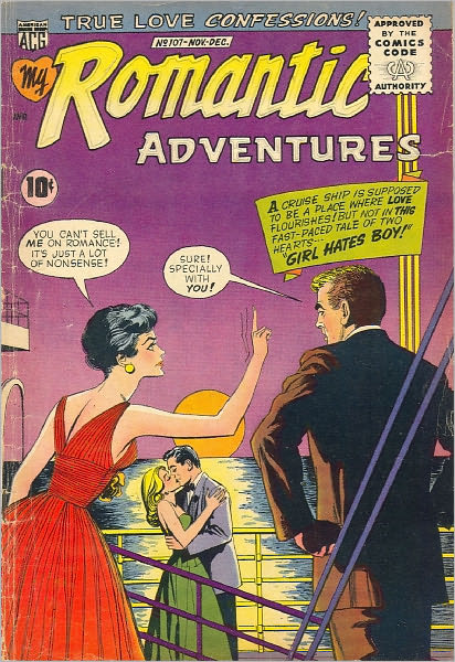 My Romantic Adventures Number 107 Love Comic Book