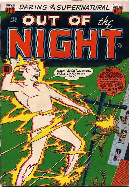 Out of the Night Number 11 Horror Comic Book