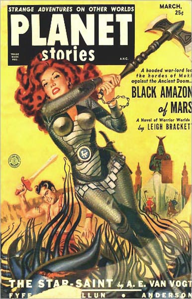 Black Amazon of Mars: A Short Story, Science Fiction, Adventure, Post-1930 Classic By Leigh Douglass Brackett! AAA+++