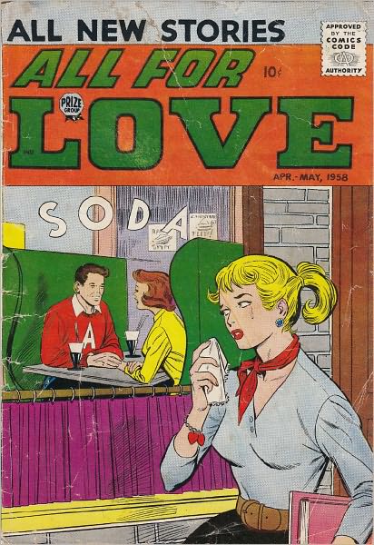 All For Love Number 2 Love Comic Book