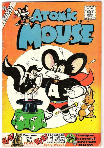 Atomic Mouse Number 37 Childrens Comic Book
